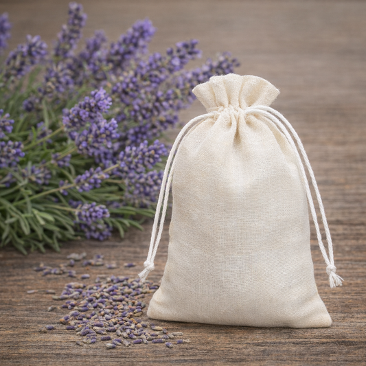 Lavender Muslin Sachet